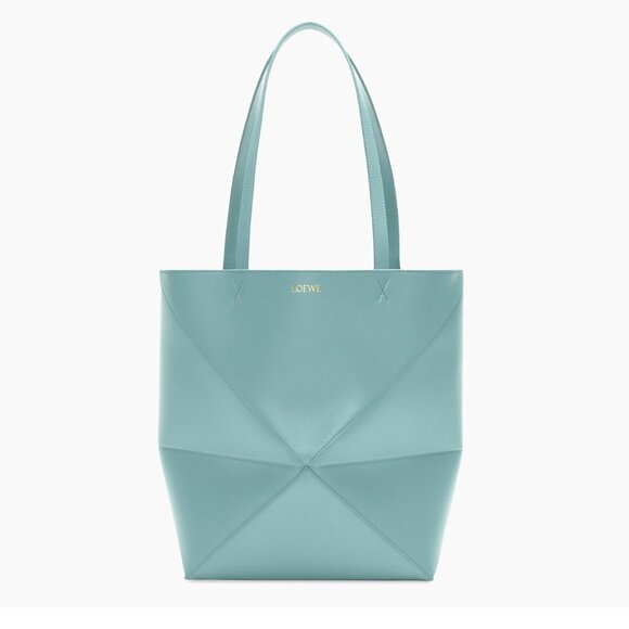 NWOT【Loewe】 Puzzle Fold Medium Top Handle Tote Bag - Picture 1 of 11